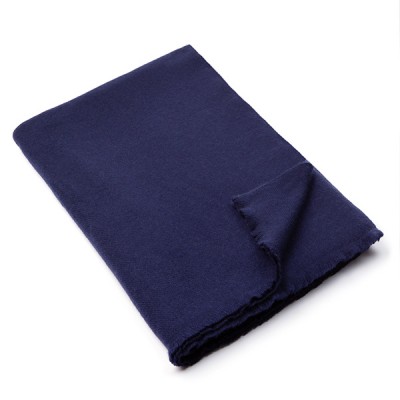  - Throws - Classic Midnight Navy Throw
100% Cashmere