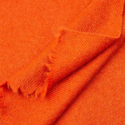  - Throws - Burnt Orange Fishbone Throw
70% Fine Wool & 30% Cashmere