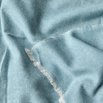  - Throws - Cashmere Blend Fishbone Throw 
70% Fine Wool & 30% Cashmere