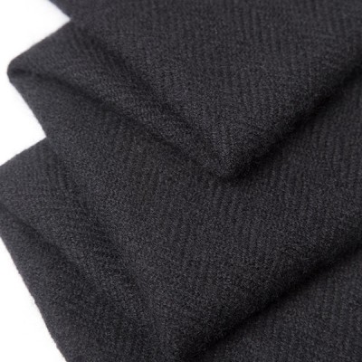  - Scarves - Black Twill Scarf
100% Cashmere