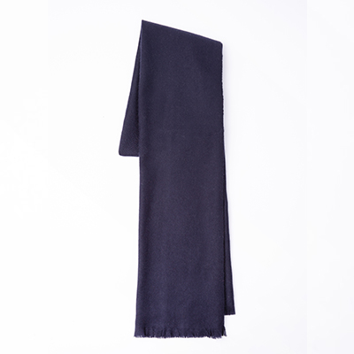  - Scarves - Midnight Navy Chevron Scarf
100% Cashmere